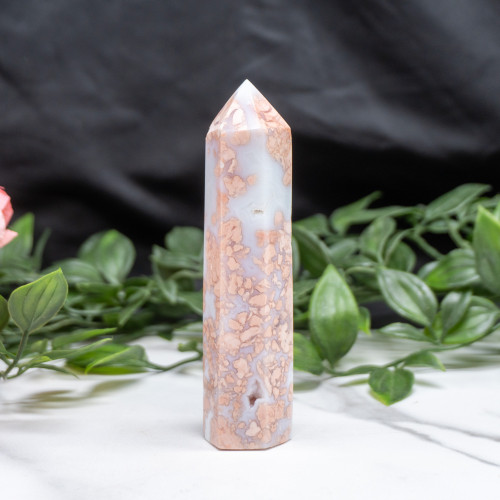 Cotton Candy Agate Tower #7