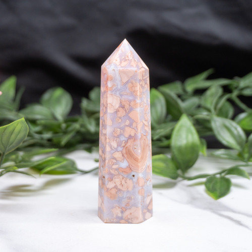 Cotton Candy Agate Tower #5