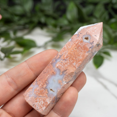 Cotton Candy Agate Tower #4