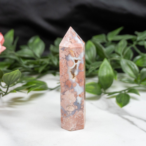 Cotton Candy Agate Tower #4