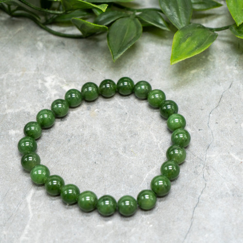 Jade 8mm Bracelet