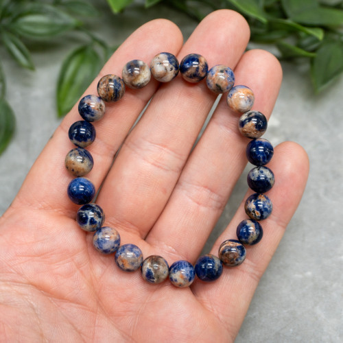 Sunset Sodalite 8mm Bracelet