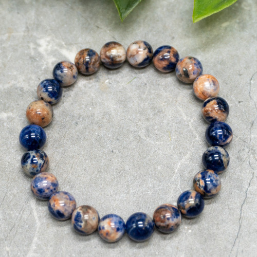 Sunset Sodalite 8mm Bracelet