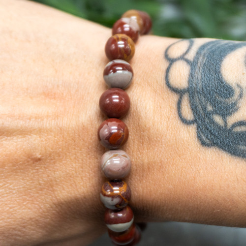 Noreena Jasper 8mm Bracelet