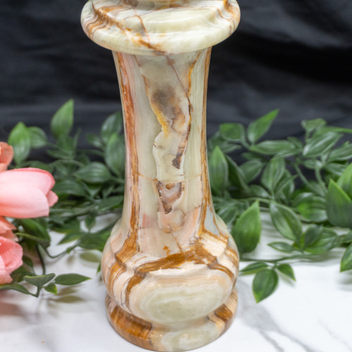 XL Green Onyx King Chess Piece