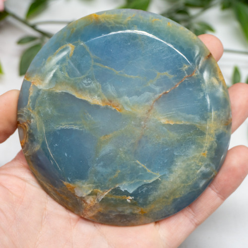 Blue Onyx Plate With Blemish #2