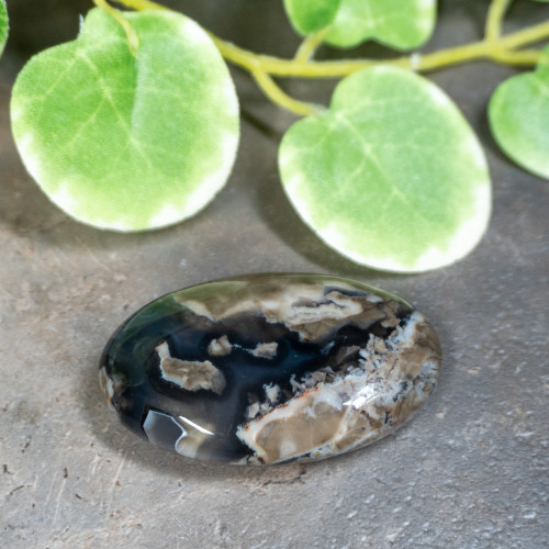 Volcano Agate Palmstone (UV Reactive) #14