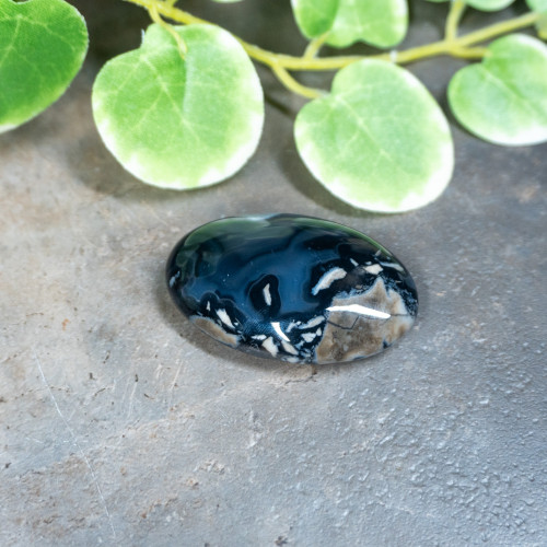 Volcano Agate Palmstone (UV Reactive) #13