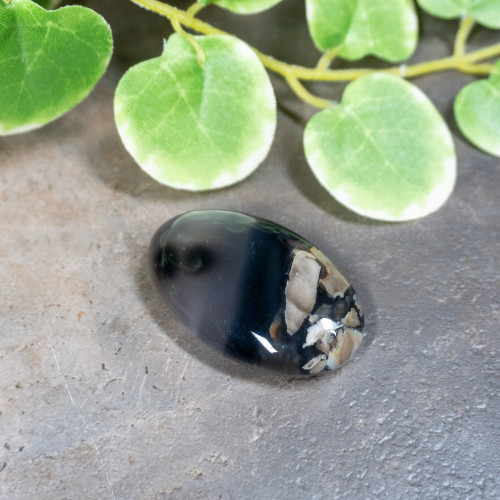 Volcano Agate Palmstone (UV Reactive) #12