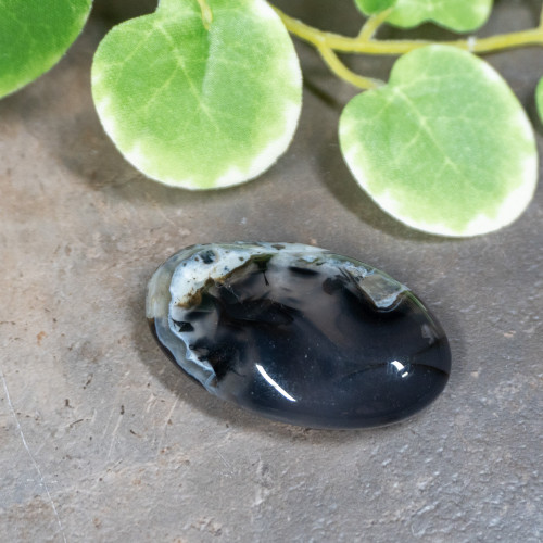 Volcano Agate Palmstone (UV Reactive) #10