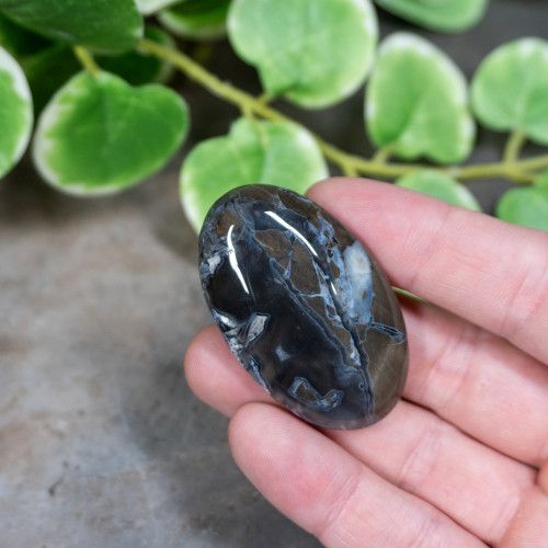 Volcano Agate Palmstone (UV Reactive) #5