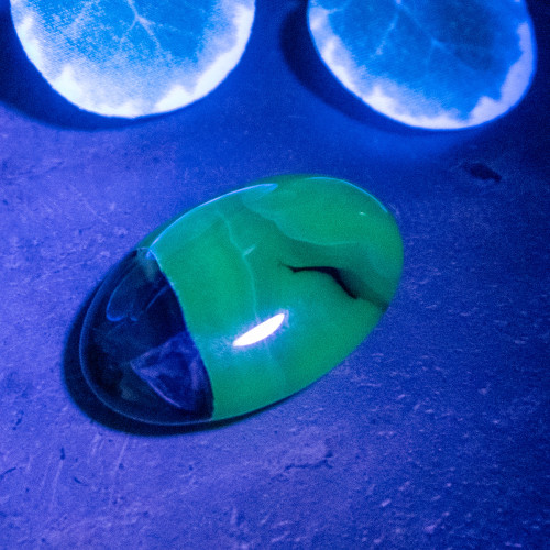 Volcano Agate Palmstone (UV Reactive) #3