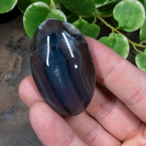 Volcano Agate Palmstone (UV Reactive) #1
