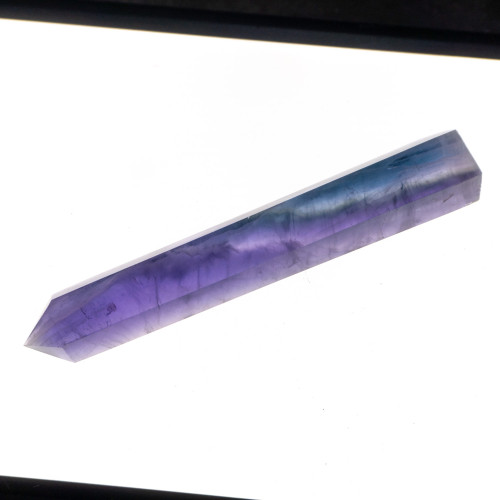 Purple & Blue Fluorite XL Tower #3