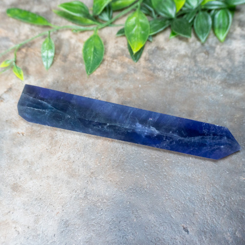 Purple & Blue Fluorite XL Tower #3