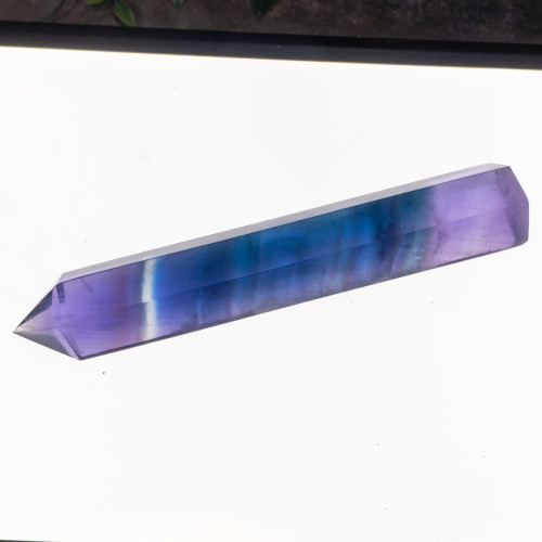 Purple & Blue Fluorite XL Tower #2