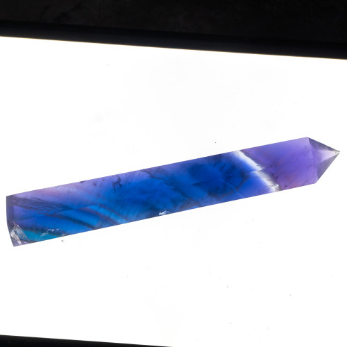 Purple & Blue Fluorite XL Tower #1