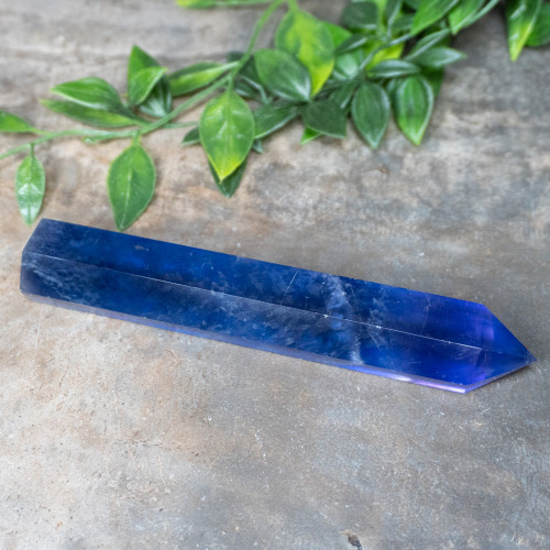 Purple & Blue Fluorite XL Tower #1