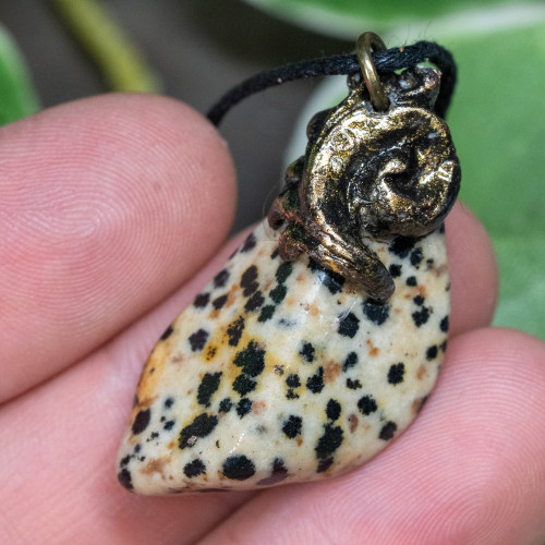 Dalmatian Jasper Necklace #1