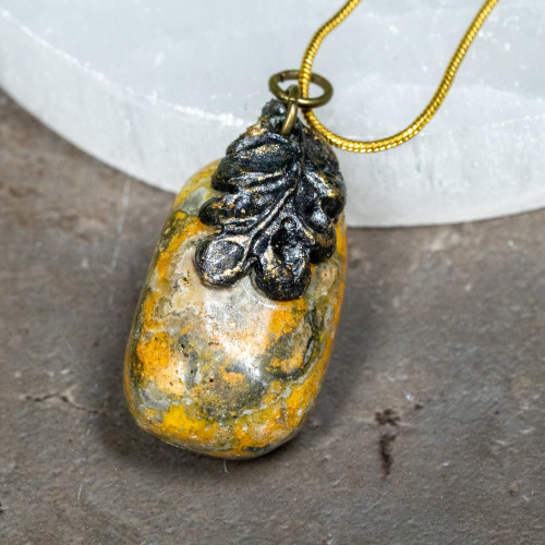 Bumblebee Jasper Necklace #1
