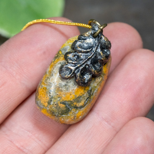 Bumblebee Jasper Necklace #1