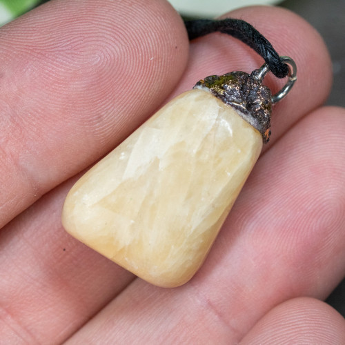 Orangce Calcite Necklace #1