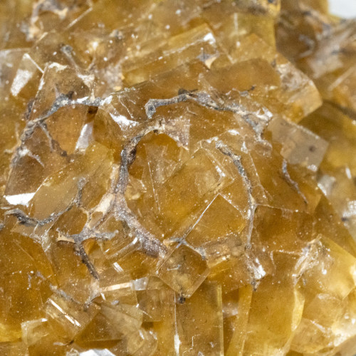 Golden Barite on Fluorite #18