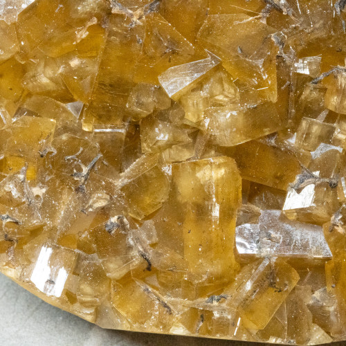 Golden Barite on Fluorite #18
