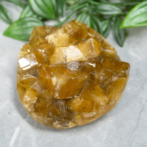 Golden Barite on Fluorite #17