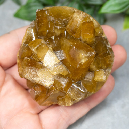 Golden Barite on Fluorite #17
