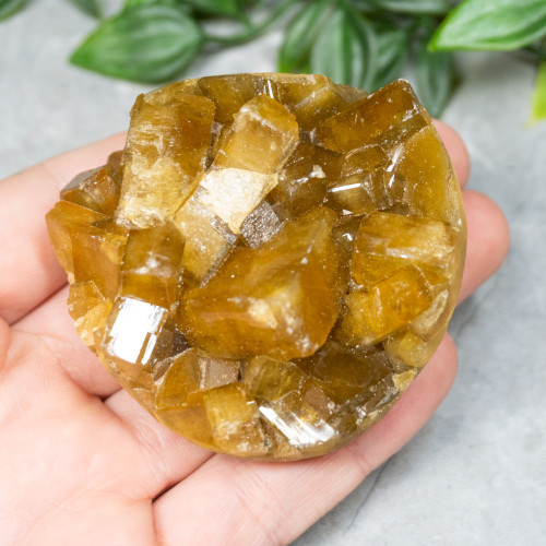 Golden Barite on Fluorite #17