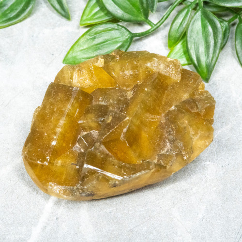 Golden Barite on Fluorite #16