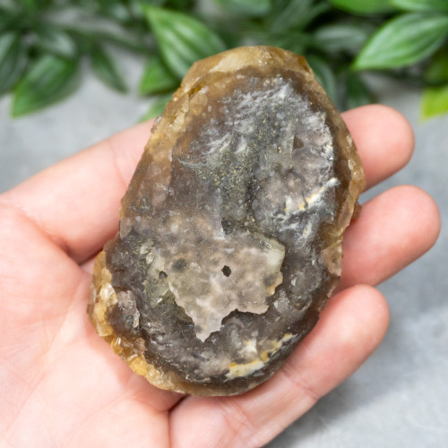 Golden Barite on Fluorite #14