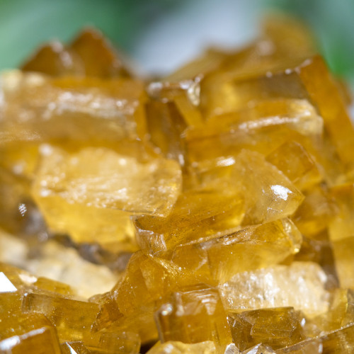 Golden Barite on Fluorite #12