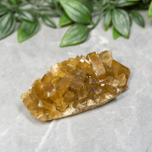 Golden Barite on Fluorite #10