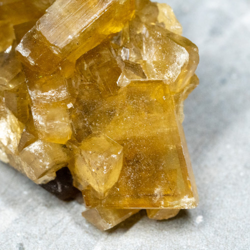 Golden Barite on Fluorite #10