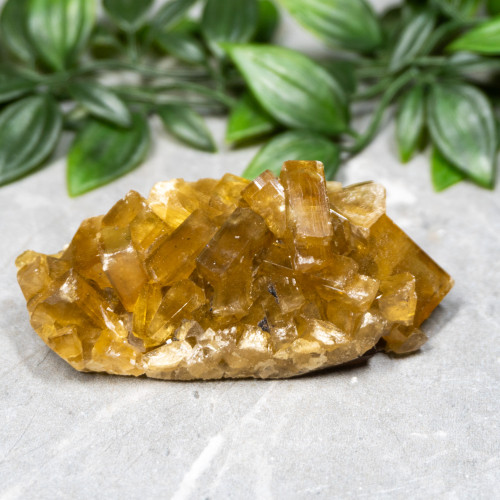 Golden Barite on Fluorite #10
