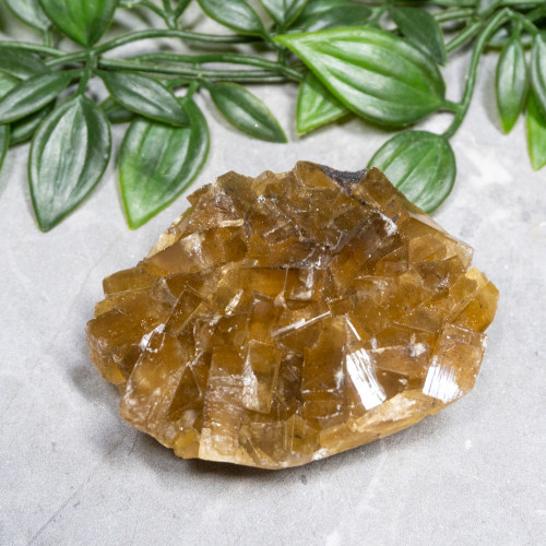 Golden Barite on Fluorite #9