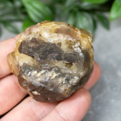 Golden Barite on Fluorite #5