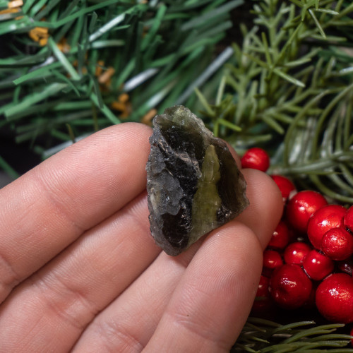 B Grade Moldavite #12 (7.7 grams)