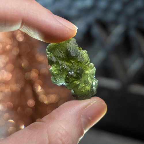 A Grade Moldavite #17 (8.7 grams)