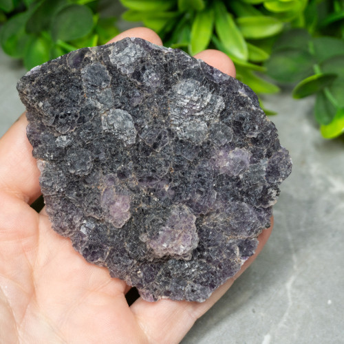 Purple Fluorite with Colorless Fluorite #4