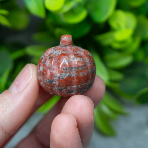 Brecciated Jasper Pumpkin #1
