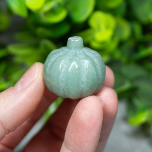Green Aventurine Pumpkin #2