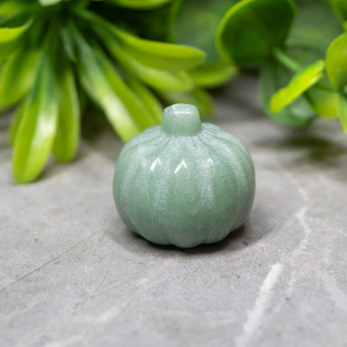 Green Aventurine Pumpkin #2