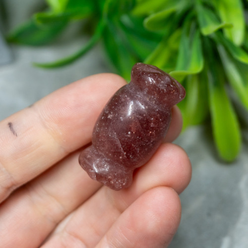 Strawberry Quartz Crystal Candy