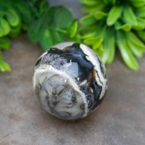 Volcano Agate Sphere #4