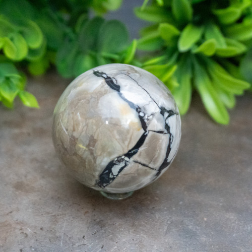 Volcano Agate Sphere #1