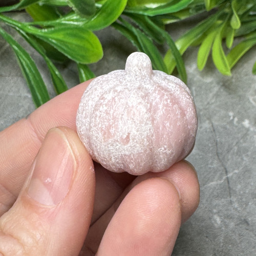 Pink Aventurine Pumpkin #1