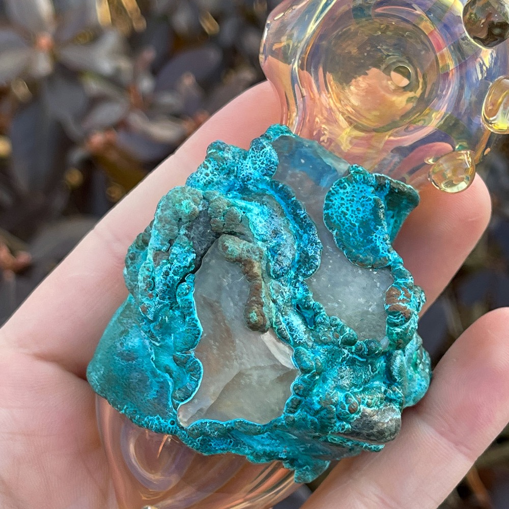 Libyan Desert Glass Smoking Bowl The Crystal Council